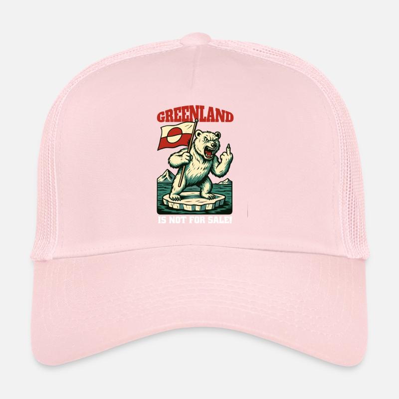 Le Groenland n’est pas à vendre Casquette trucker 
