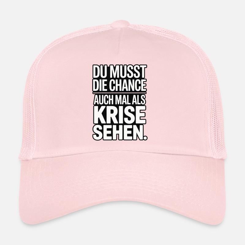 L’opportunité comme crise qui dit le design Casquette trucker 