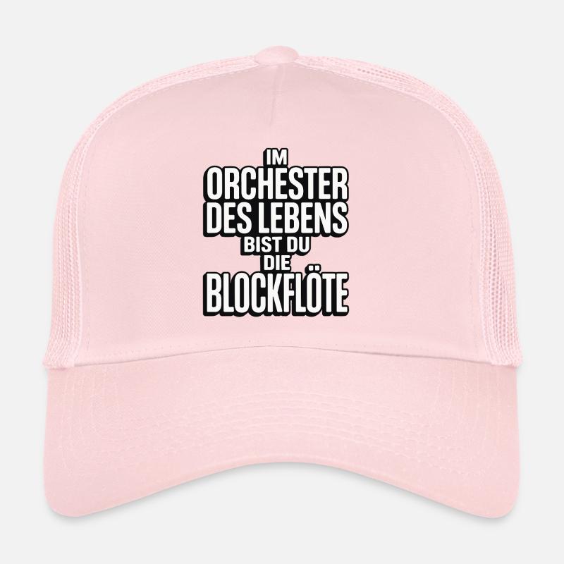 Conception de flûtes à bec de l’Orchestre de la Vie Casquette trucker 
