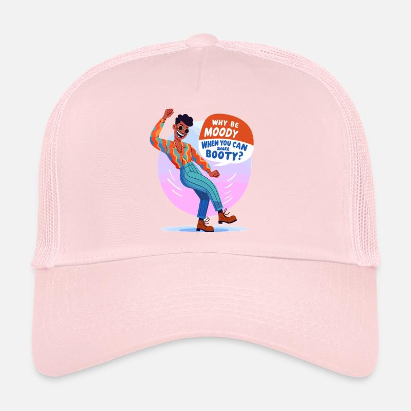 Disco boogie: Why gloomy mood? Trucker Cap