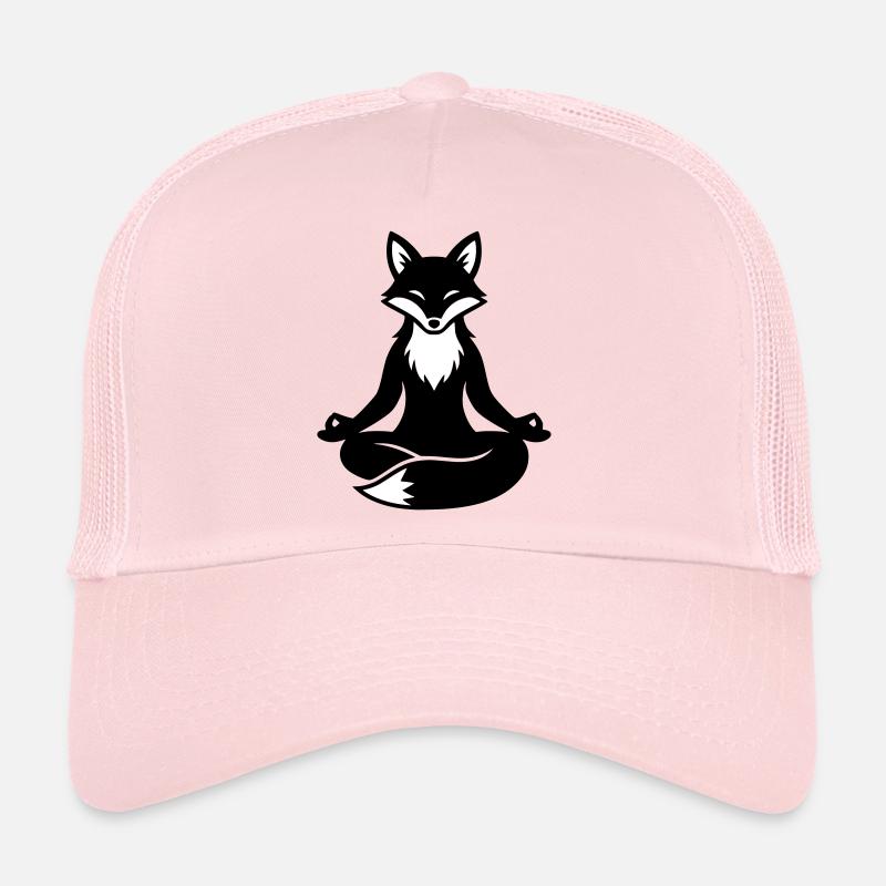 Méditation Fox Yoga Casquette trucker 