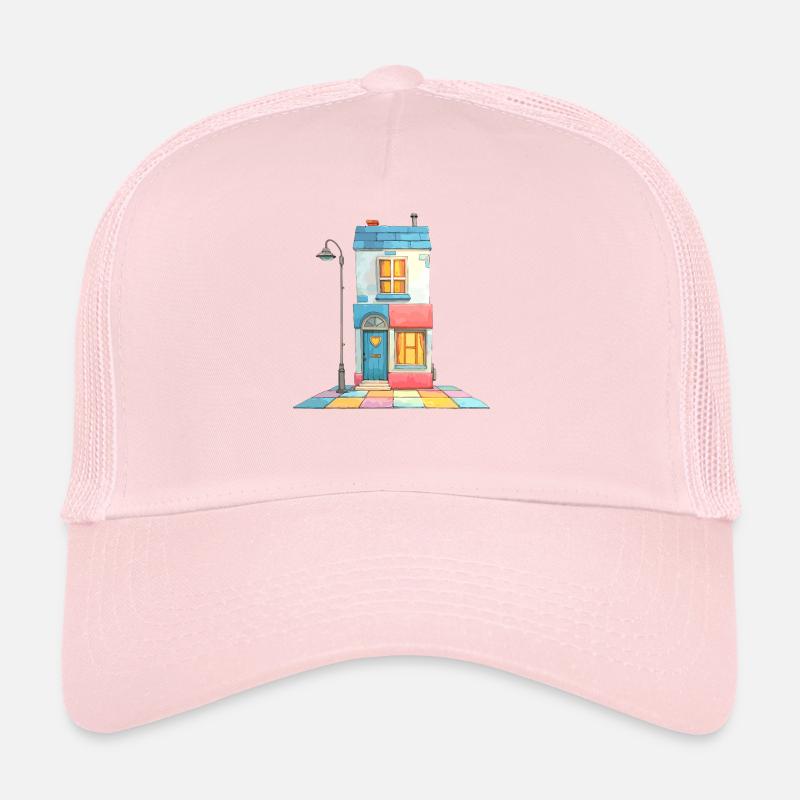 Fantasme de maison colorée Casquette trucker 