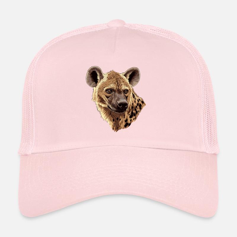 Illustration de la hyène de savane Casquette trucker 