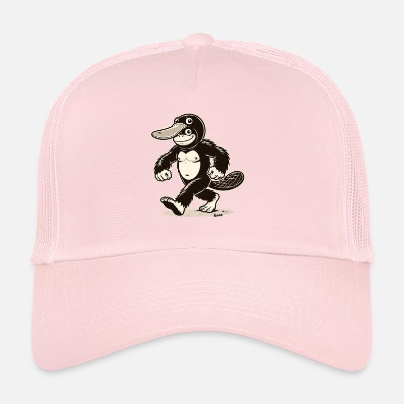 SINGE EN COSTUME D’ORNITHORYNQUE Casquette trucker 