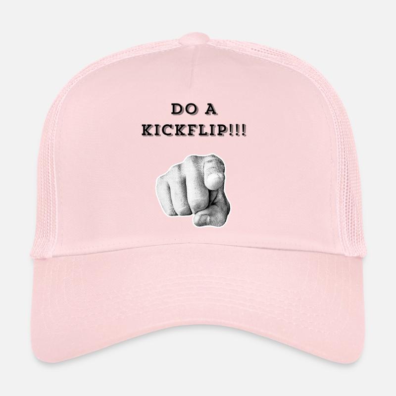 Fais un Kickflip !! Casquette trucker 