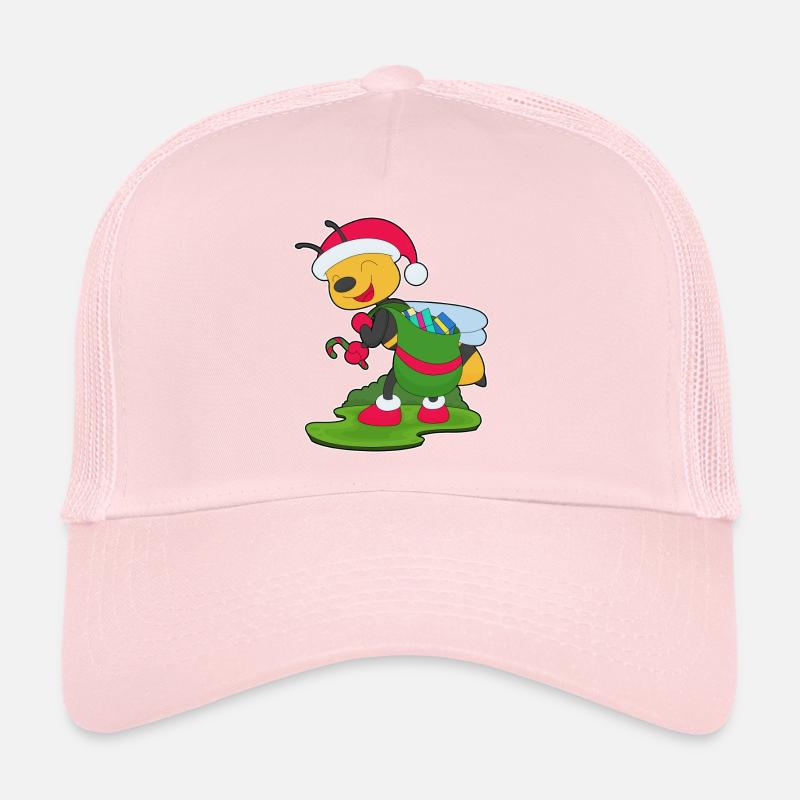 Bee Christmas Packages Trucker Cap