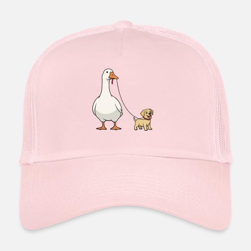 Gänsehund Duo am Leinenband Trucker Cap