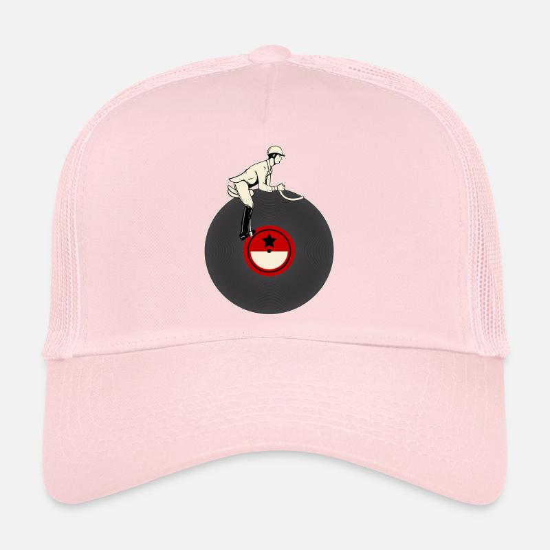 Cavalier sur vinyle Casquette trucker 