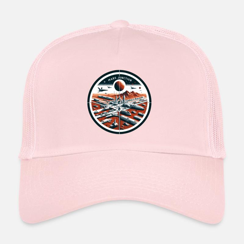 Mars Junction Raumhafen Patch Trucker Cap