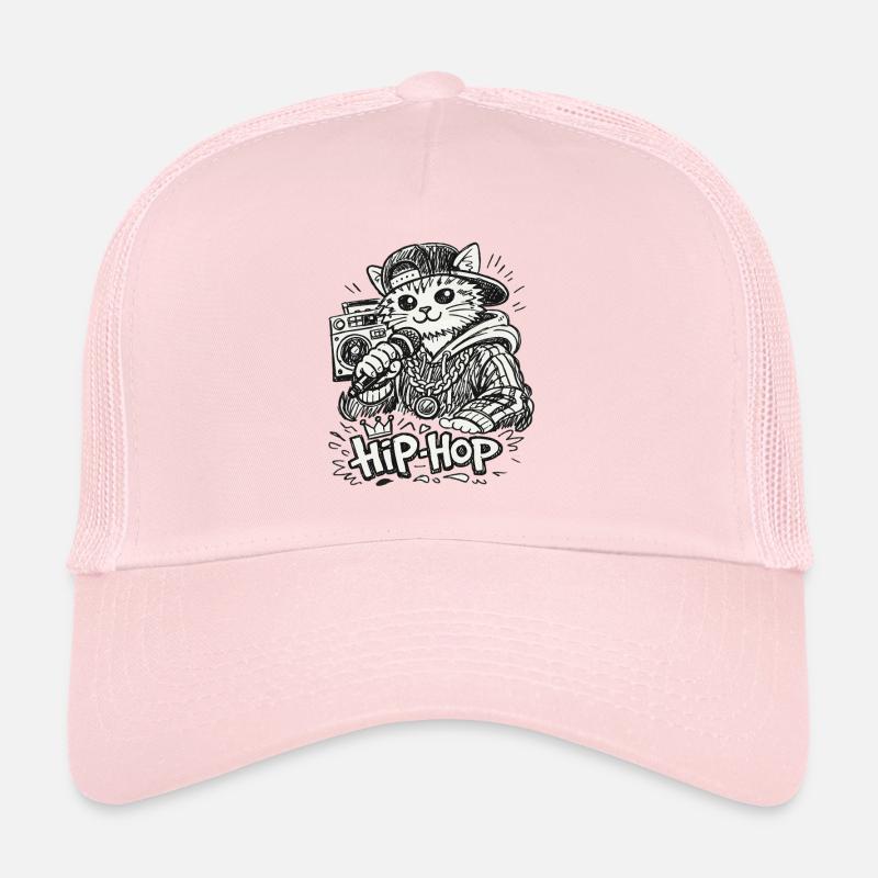 Style micro hip-hop chat Casquette trucker 