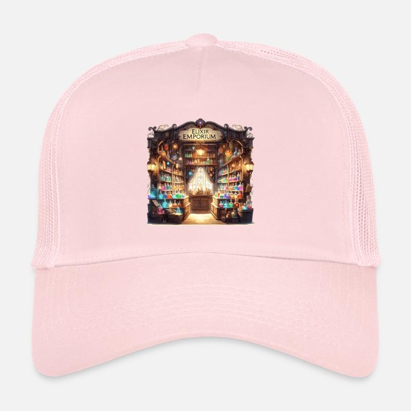 Elixir Emporium Fantasy Pharmacy Trucker Cap