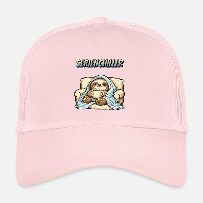 Sloth Series Chiller Pun Saying Trucker Cap