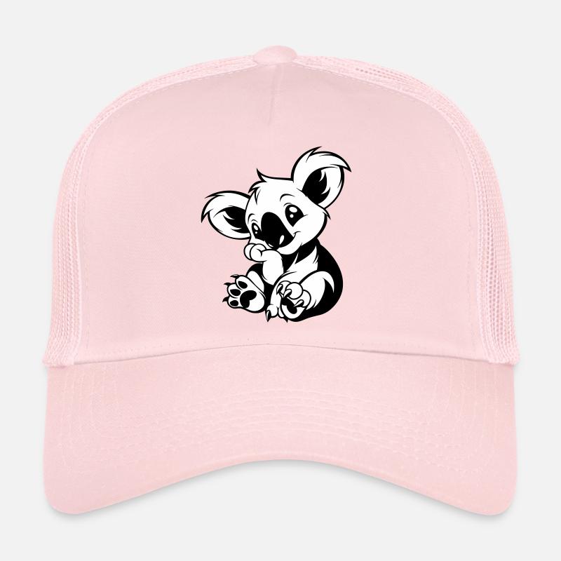 Un koala mignon assis en jouant Casquette trucker 
