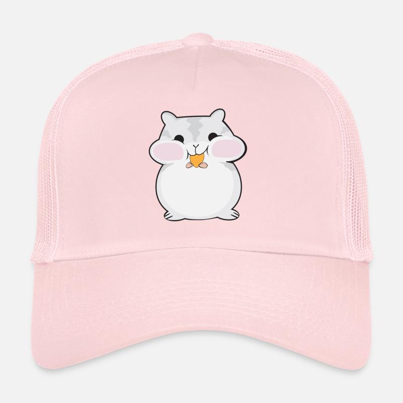 Dessin animé de hamster dodu mignon Casquette trucker 