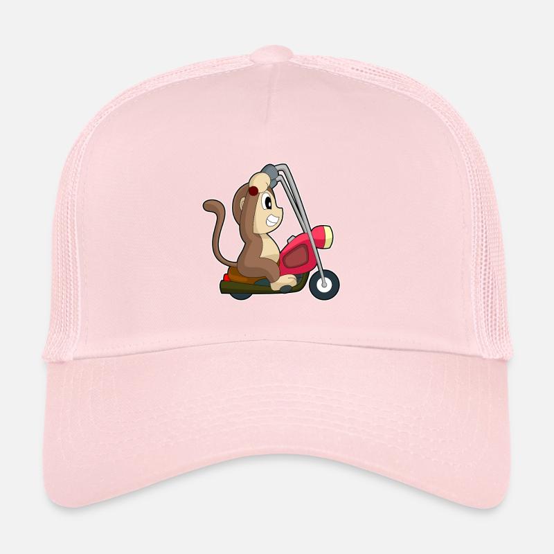 Affe Motorrad Trucker Cap