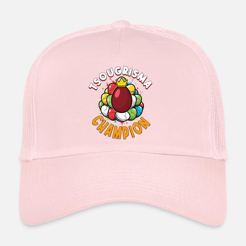Tsougrisma Champion Greek Easter Orthodox Trucker Cap