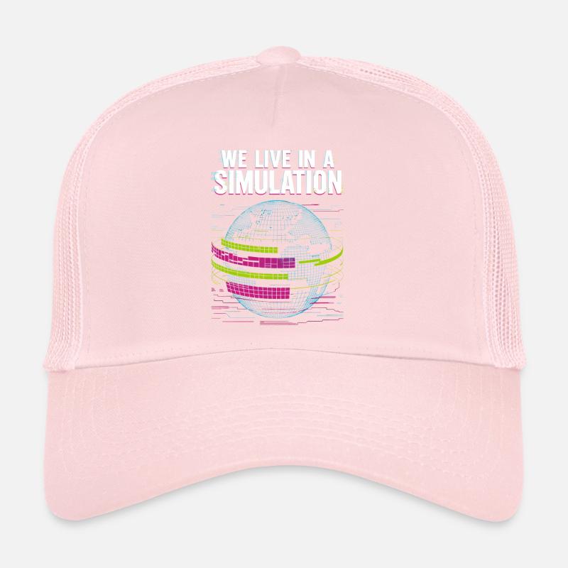 Wir leben in einer Simulation Trucker Cap