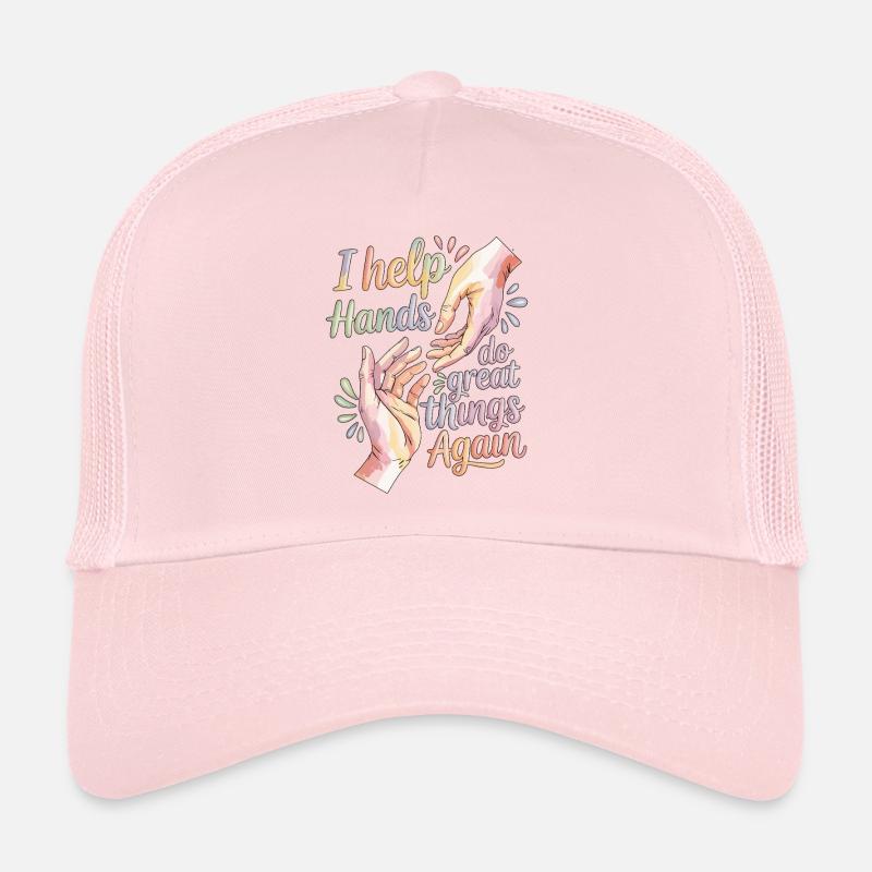 Hand Therapist I Help Hands Wrist Rehabilitation Trucker Cap