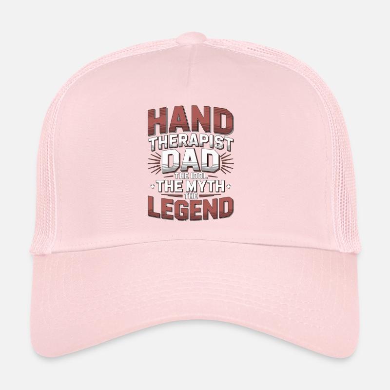 Hand Therapist Dad The Idol The Physical Therapist Trucker Cap
