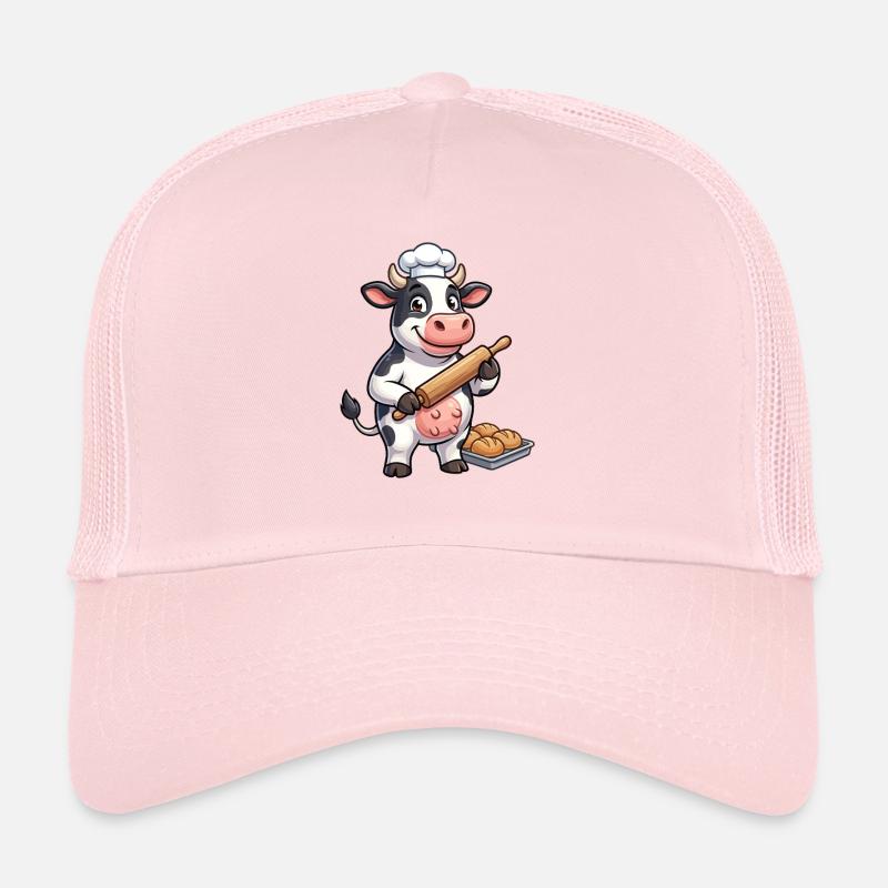 Cow Dough Roll Master Trucker Cap