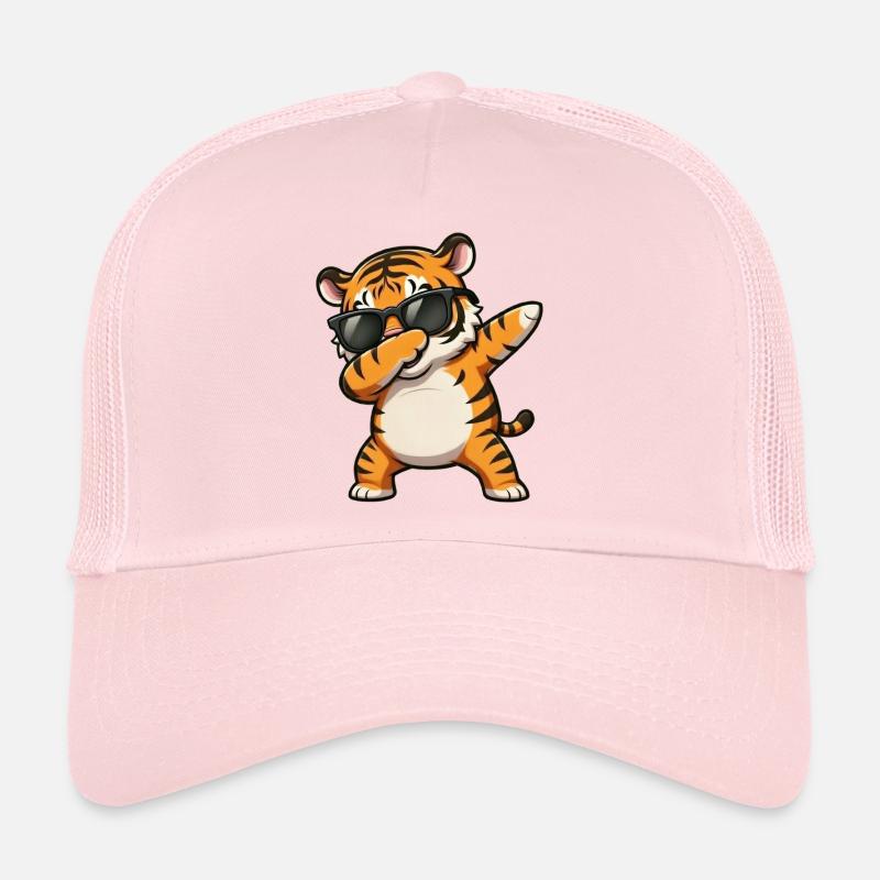 Tigre-tamponnage Casquette trucker 