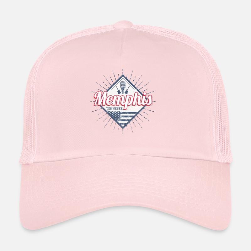 Memphis dans le Tennessee, États-Unis, États-Unis Design Casquette trucker 