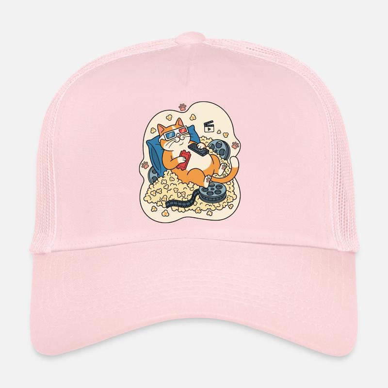 Kino-Kater im Popcorn-Paradies Trucker Cap