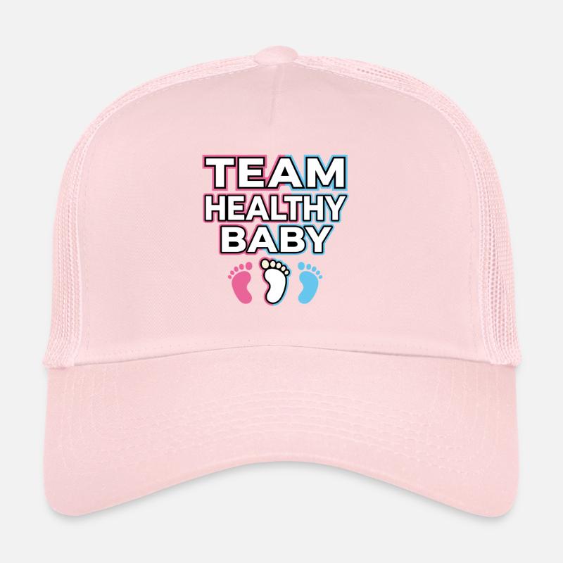 Équipe Conception Saine de l’Empreinte de Bébé Casquette trucker 