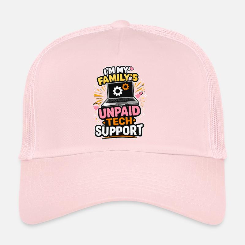 Unpaid Tech Support – Family Humor Trucker Cap