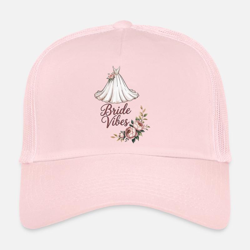 Bride Vibes Blumenkleid Trucker Cap