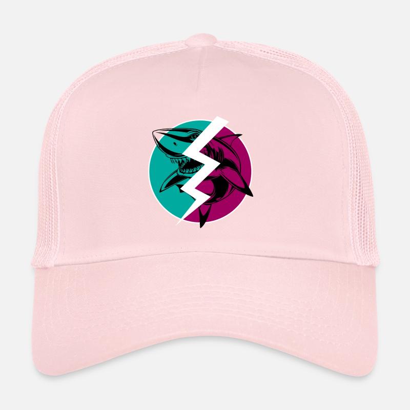 Requin Électrique Fendu Casquette trucker 