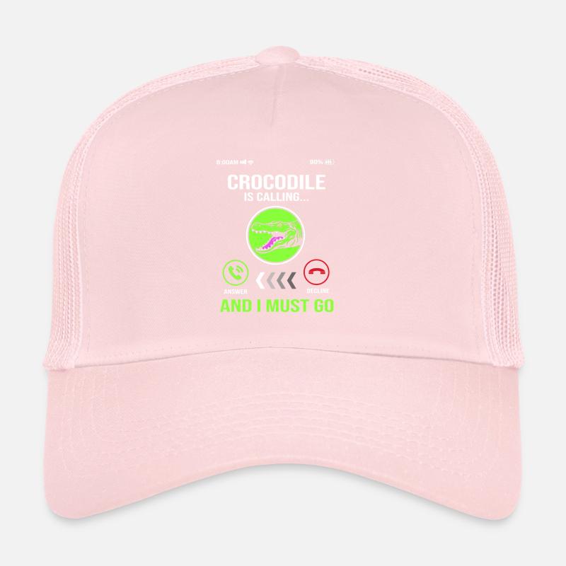 Crocodile Hunting Hunter Hunting Trucker Cap