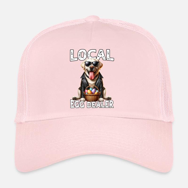 Easter Retriever Egg Dealer Trucker Cap
