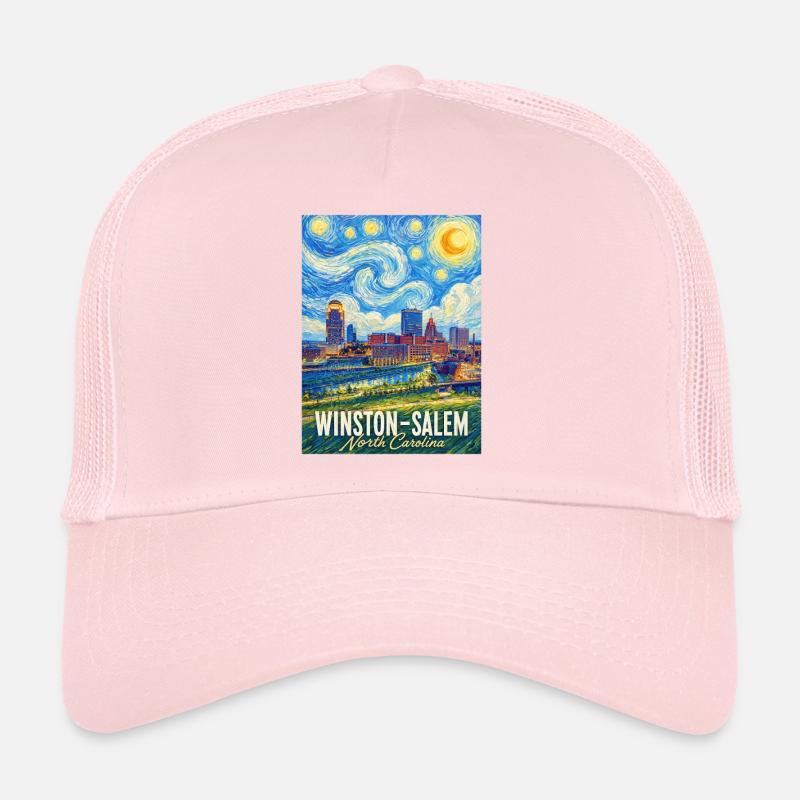 Winston-Salem, North Carolina  Trucker Cap
