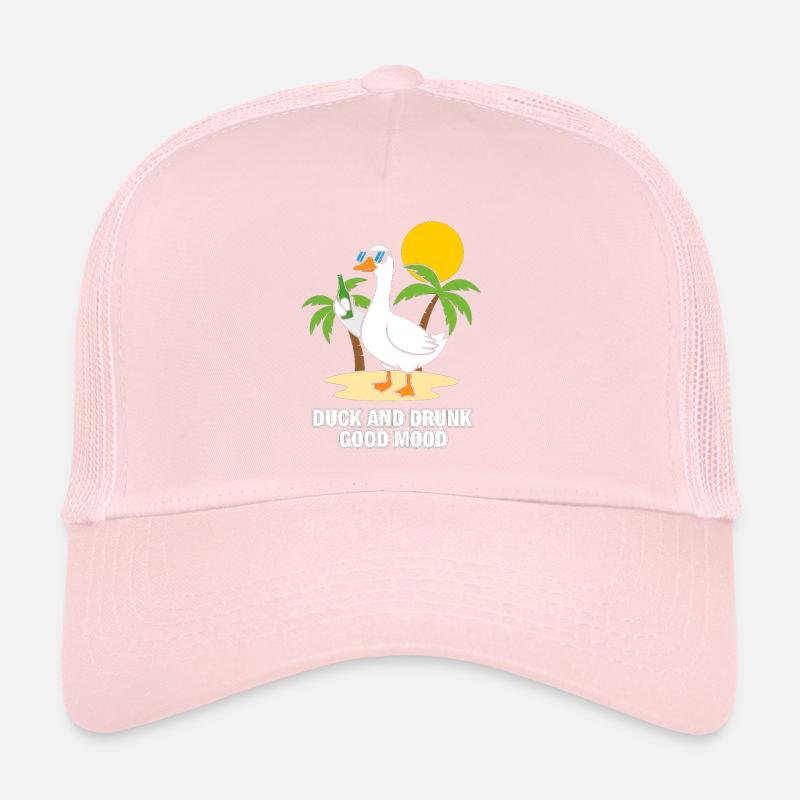 Duck and Drink Good Mood Trucker Cap