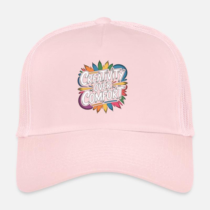 La créativité du graphiste avant celle du designer de branding Casquette trucker 