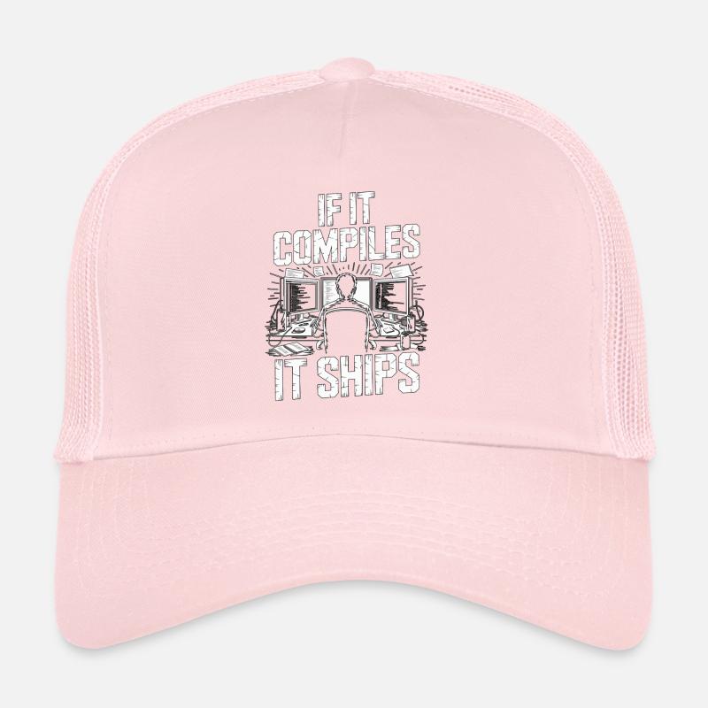 Développeur de jeux Si ça compile Programmeur de jeux Casquette trucker 