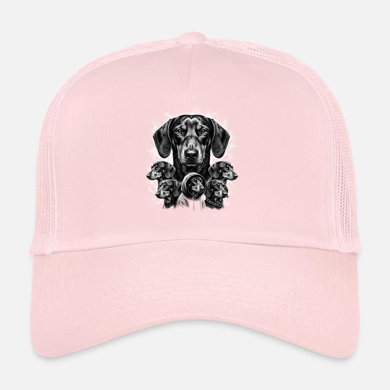 Dog Mashup: Multiple Portrait Trucker Cap