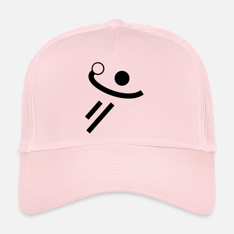 Handball - Casquette trucker - rose pâle