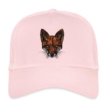 Fuchs - Trucker Cap - Hellrosa - Vorne