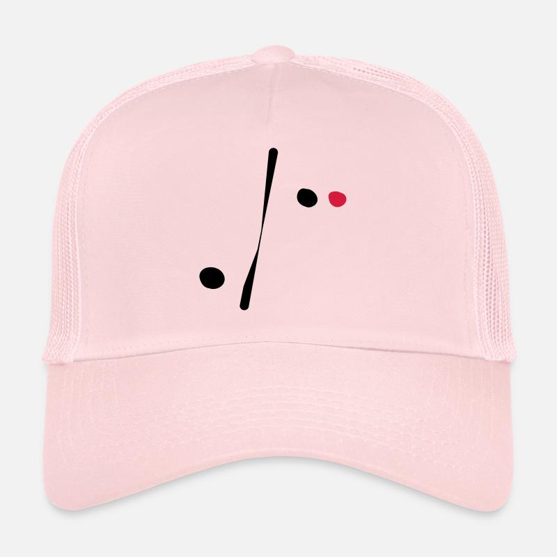 miro Interpretation - Trucker Cap - Hellrosa
