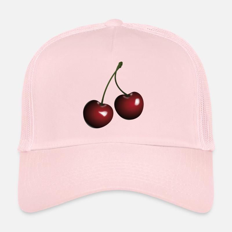 Kirschen - Trucker Cap - Hellrosa