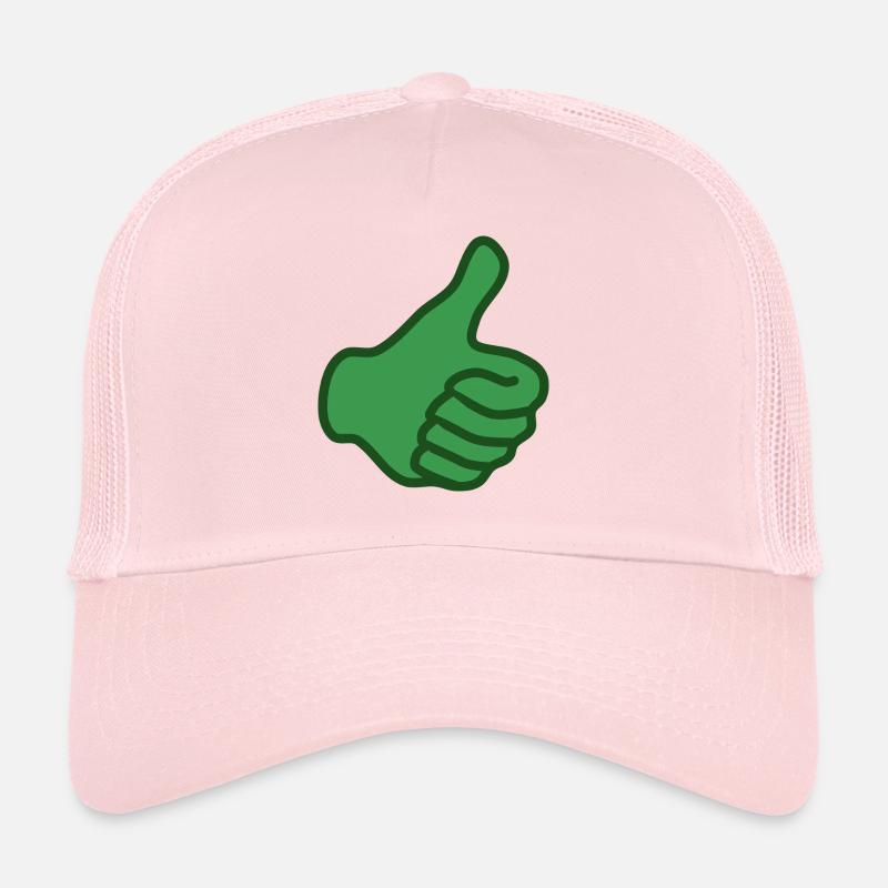 pouce vert Casquette trucker 