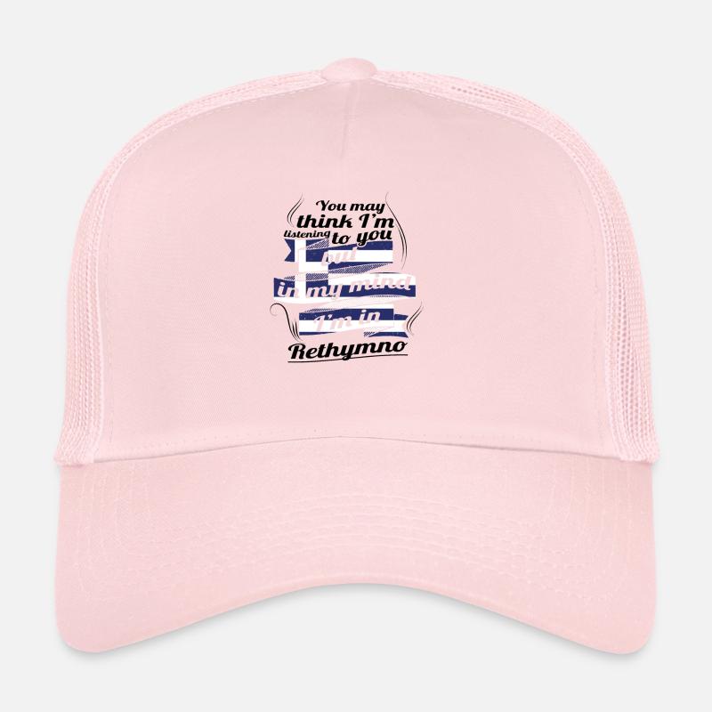 LOCATION DE VACANCES DE VOYAGE EN GRECE EN Grèce Rethymno Casquette trucker 