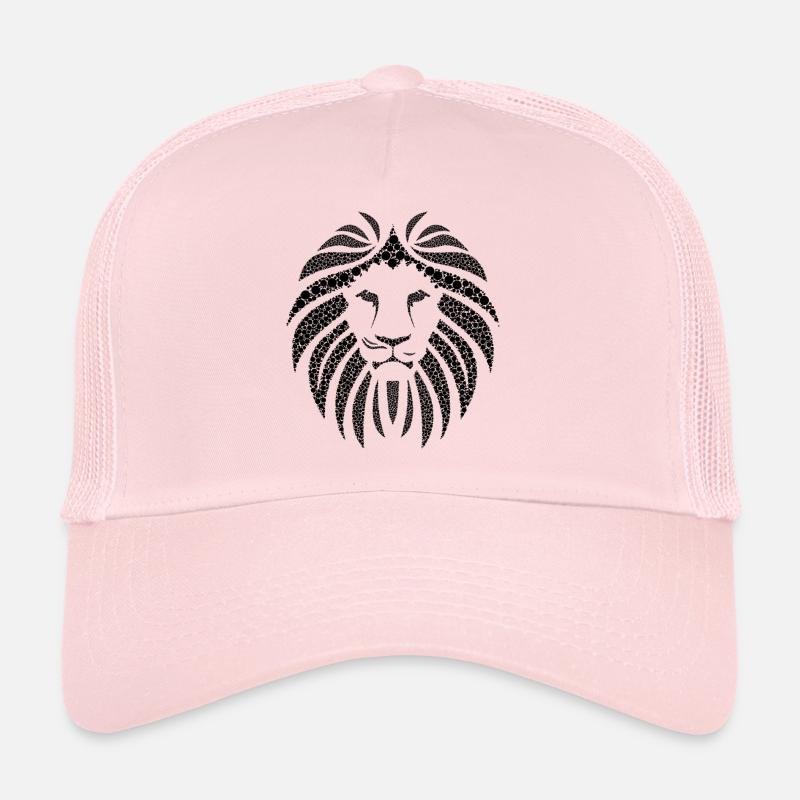 tête de lion lion comme une idée de tatouage et de cadeaux Casquette trucker 