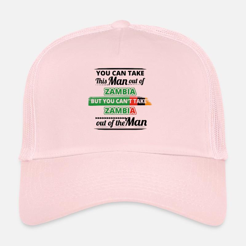 Gift from Ghetto 01 dear origin man ZAMBIA Trucker Cap