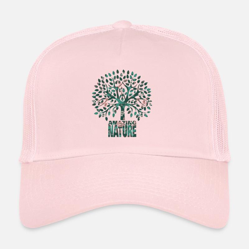 Nature Amazing couleur Casquette trucker 