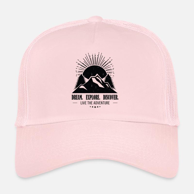 Dream - Explore - Discover Trucker Cap