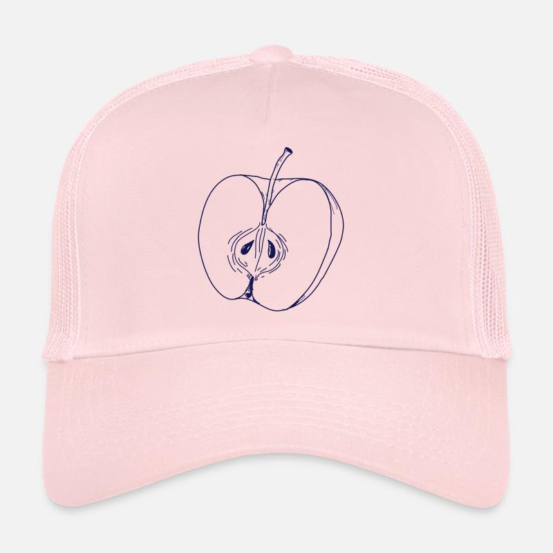 apple - Trucker Cap - pale pink