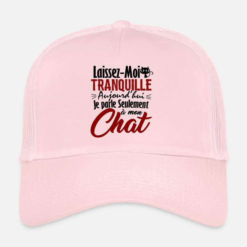Heute spreche ich nur zu meiner Katze Trucker Cap